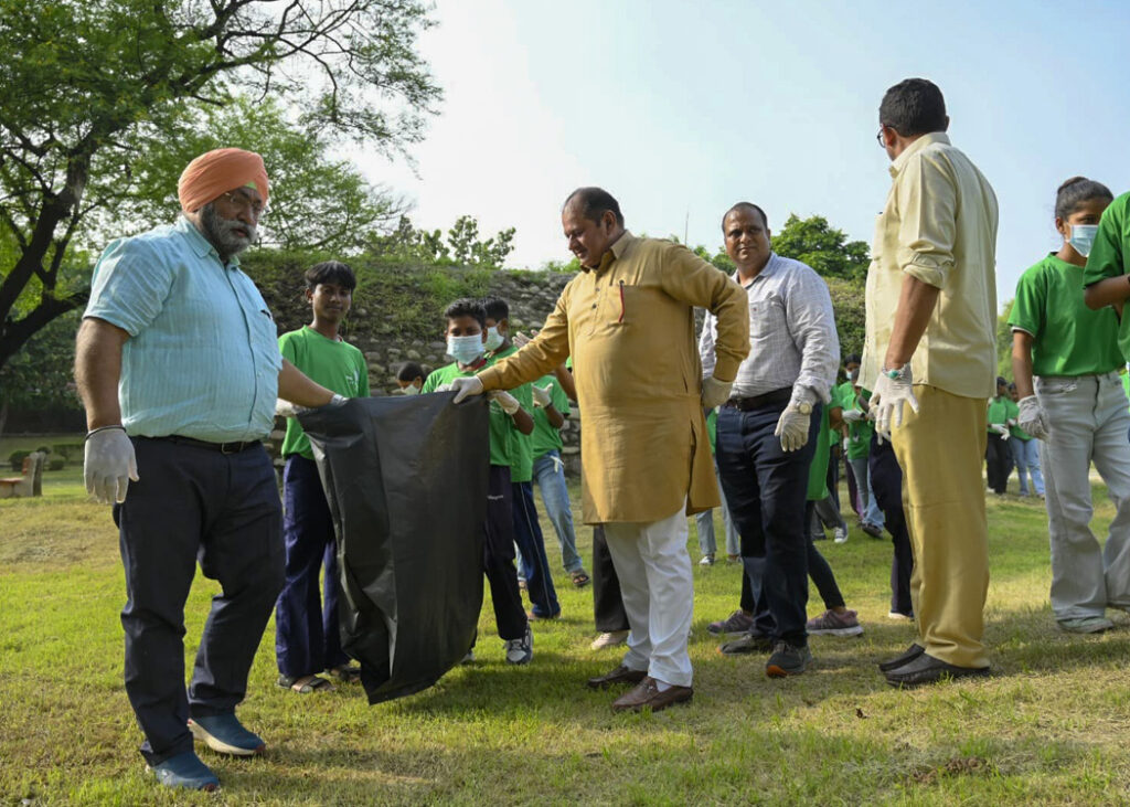 Cleanliness Drive at Chandigarh