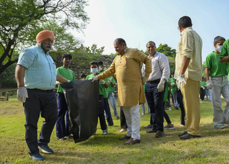 Cleanliness Drive at Chandigarh