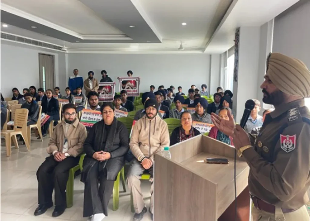 Mohali Traffic Police Road Safety Campaign