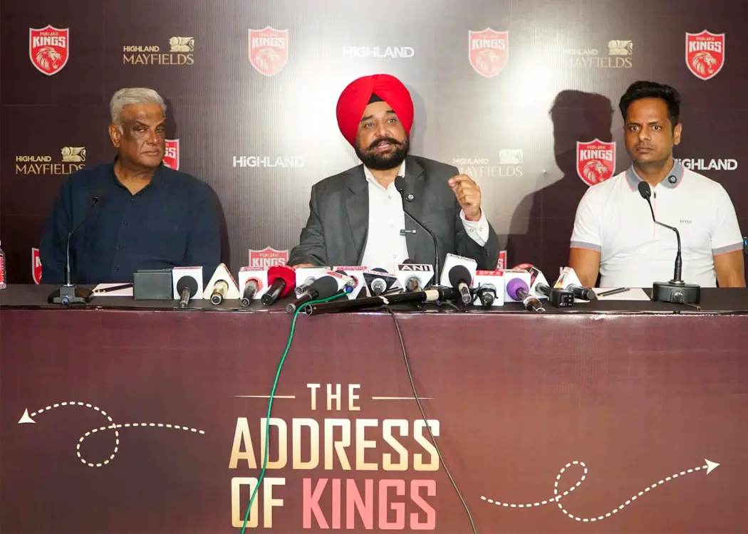 Highland Group Punjab Kings partnership